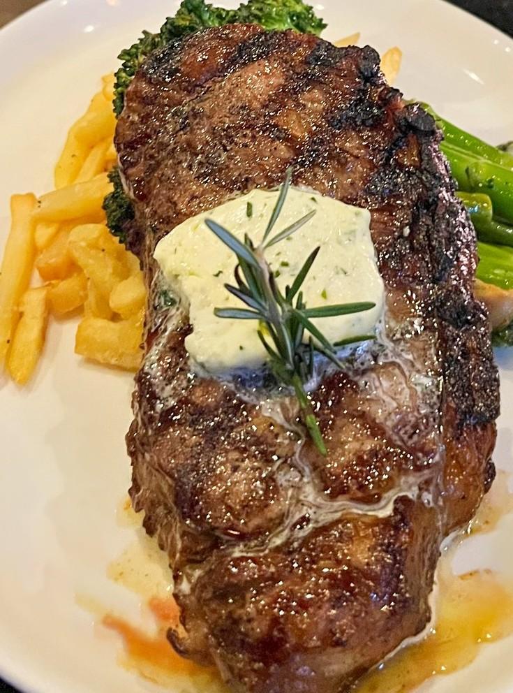 New York Strip at Vincenzo